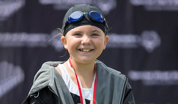 Swimmer Medal